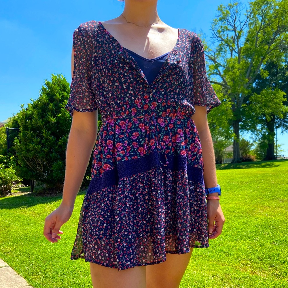 Floral Bohemian Sundress